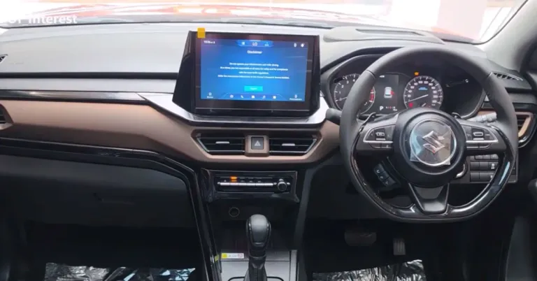 new maruti brezza interior