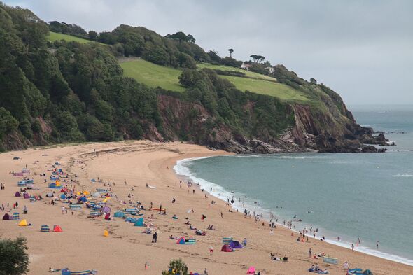 Blackpool sands beach Blackpool sands beach