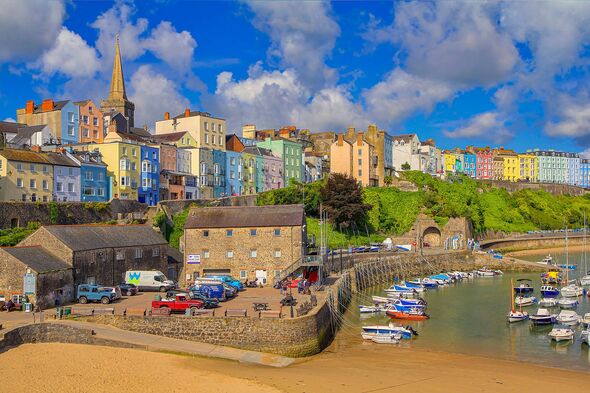 Tenby is a seaside town in the county of Pembrokeshire, Wales. Photo Taken in the Summer 2023 Tenby is a seaside town in the county of Pembrokeshire, Wales. Photo Taken in the Summer 2023