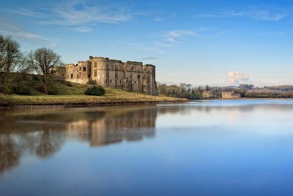Carew Castle in Pembrokeshire, Carew Castle in Pembrokeshire,