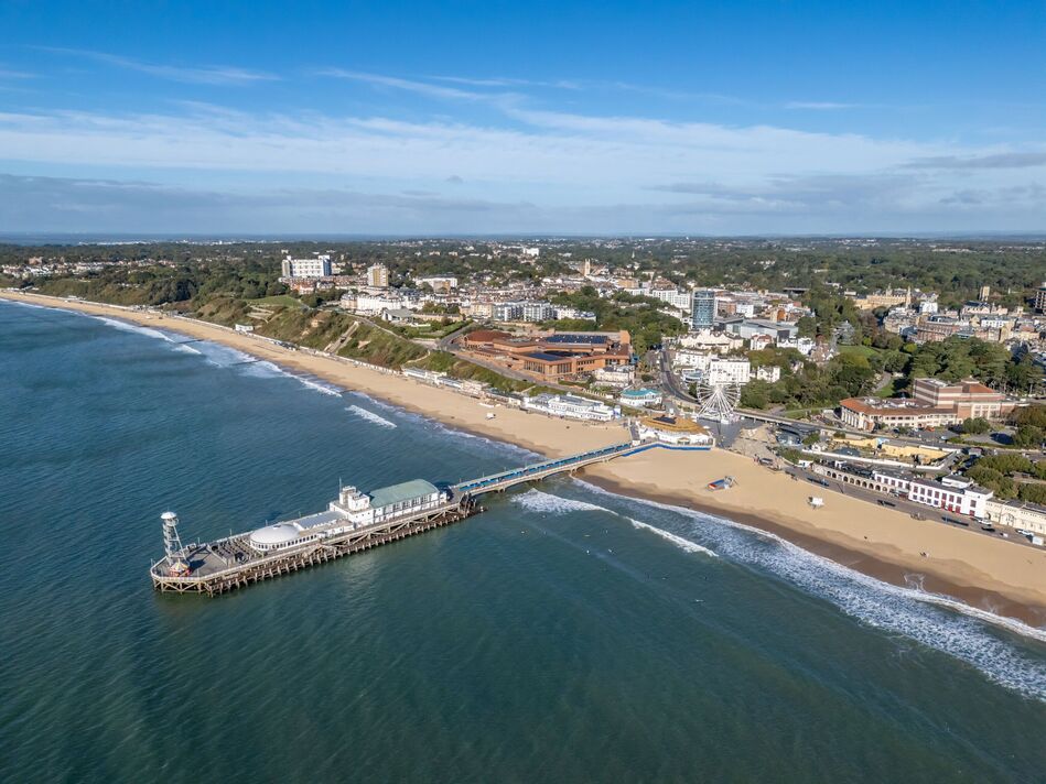 Bournemouth Pier and East Cliff Bournemouth Pier and East Cliff