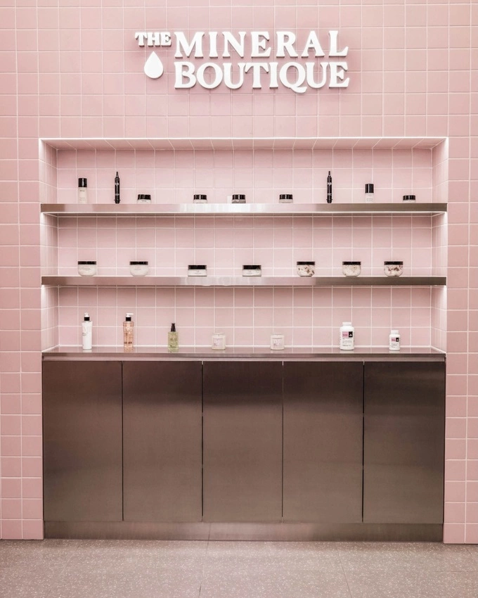 The Mineral Boutique in Singapore is operated by DNA Brands Co. Photo from Instagram/@themineralboutiqueofficial