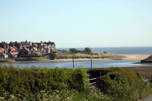 Alnmouth on the Northumberland coast Alnmouth on the Northumberland coast