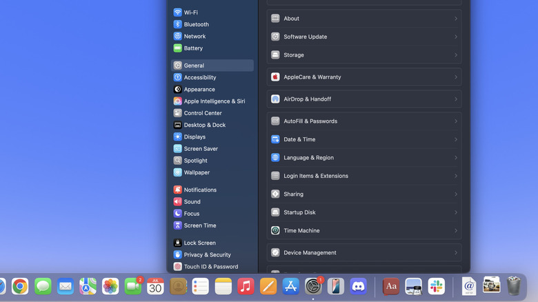 A screenshot on an iOS showing the AppleCare & Warranty section under the General tab
