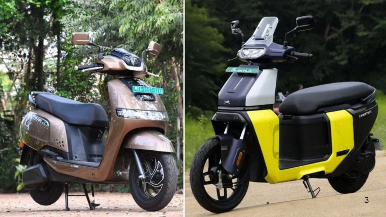 TVS Scores Again! Sold the Highest number of electric scooters Company Sell in July? 2 TVS Scores sale july