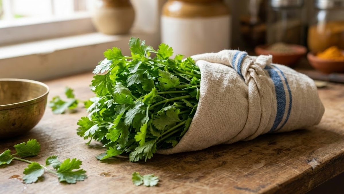 Coriander Storage Tips