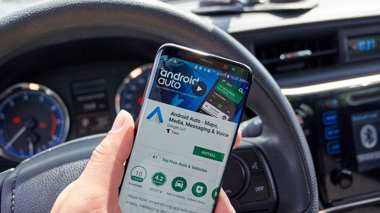 Android Auto app on the Play Store