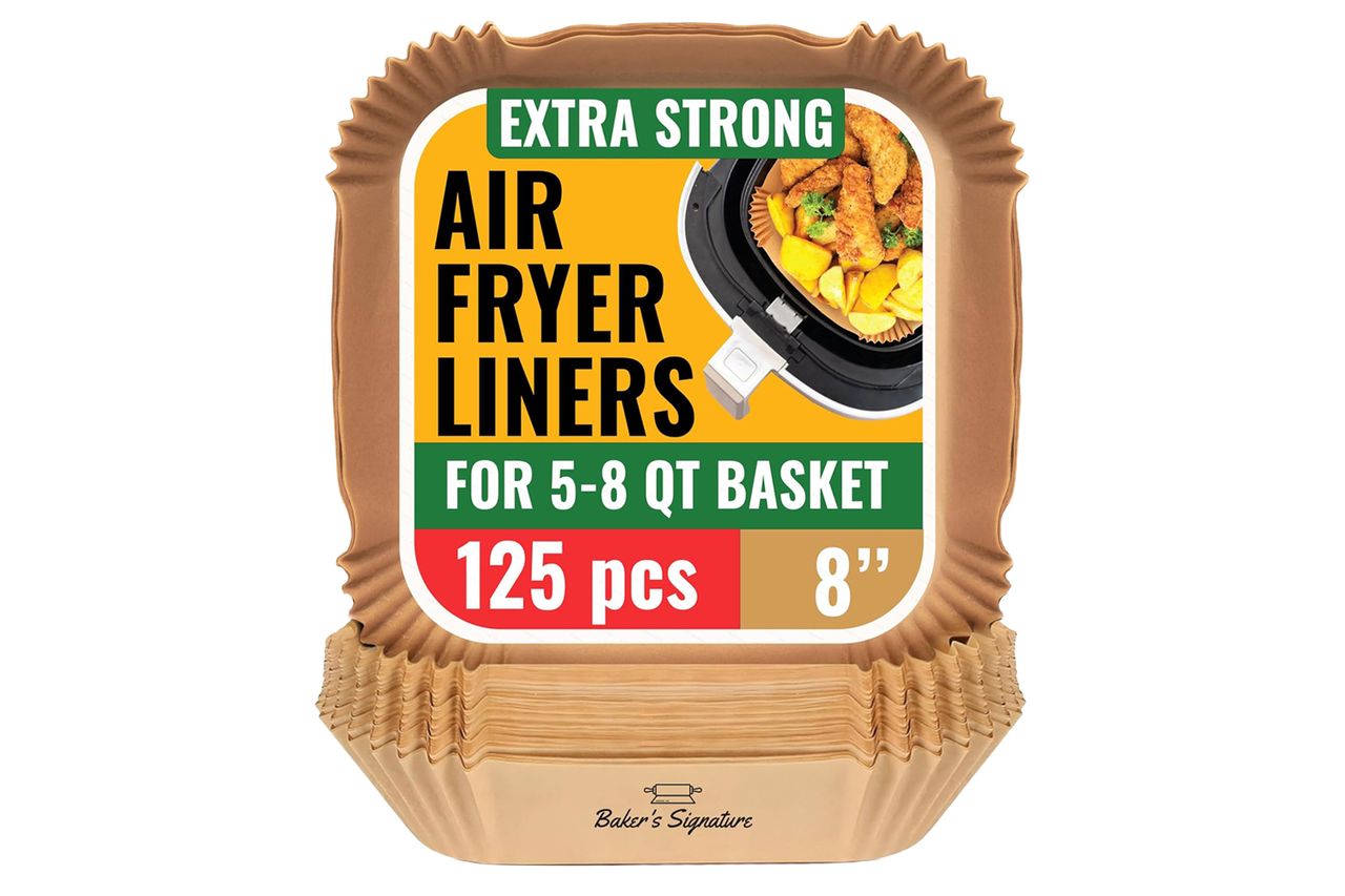 Air Fryer Paper Liners Credit: Amazon