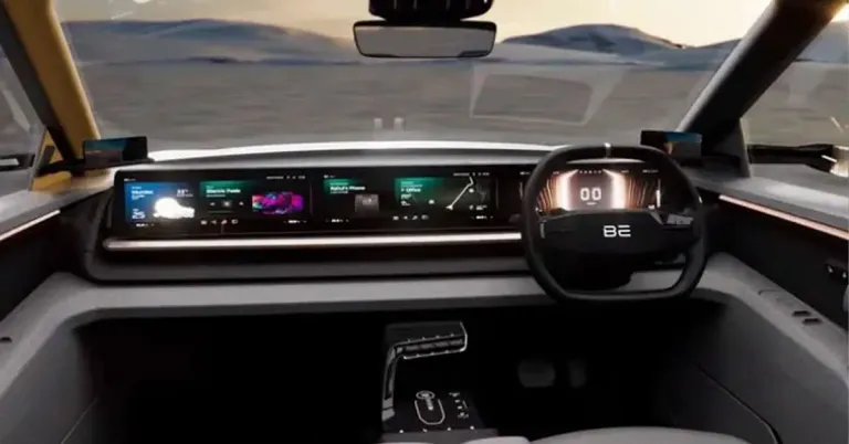 mahindra be07 interior