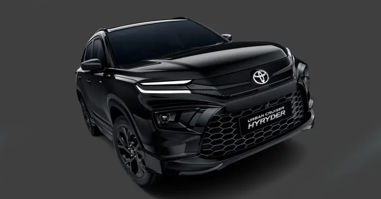 toyota hyryder aero black edition package launched in india toyota hyryder aero black edition package launched in india