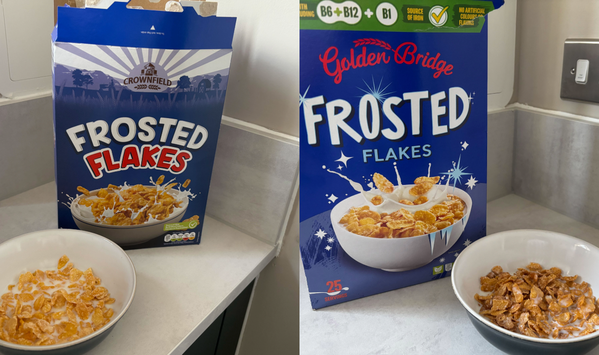 Aldi and Lidl frosted flakes