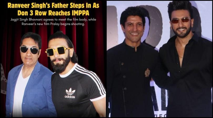 'Don 3 controversy: Ranveer Singh's father Jagjit Singh Bhavnani agrees to meet producers' body amid dispute