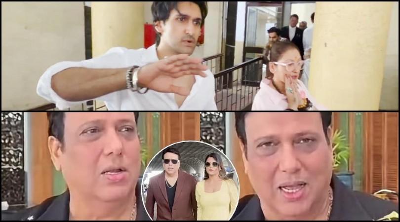 Sunita Ahuja-Govinda headed for divorce? Sunita with son Yashvardhan exits Mumbai family court, tells paps, 'Birthday is celebrated'