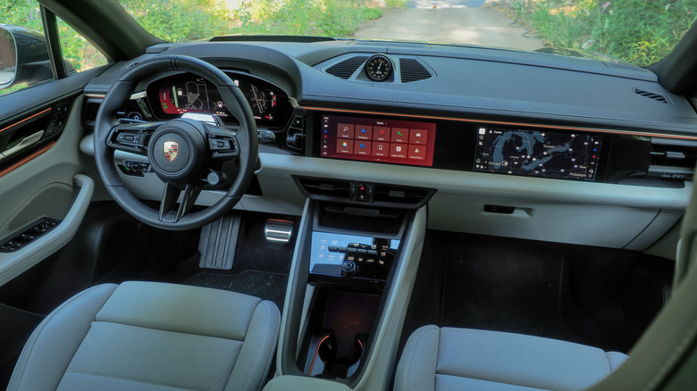 2026 Porsche Macan 4S Electric dashboard