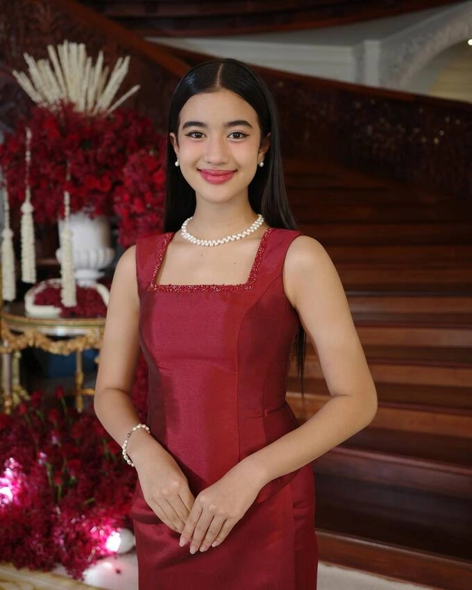 Princess Norodom Jenna at age 14. Photo: Instagram/ Norodom Jenna