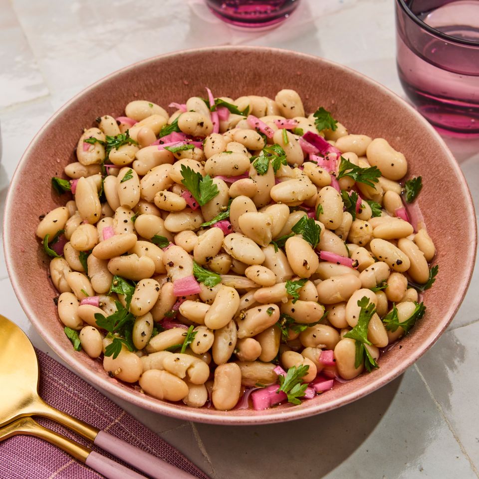 A recipe image of 3-Ingredient Bean Salad. Credit: Photographer: Stacy Allen.