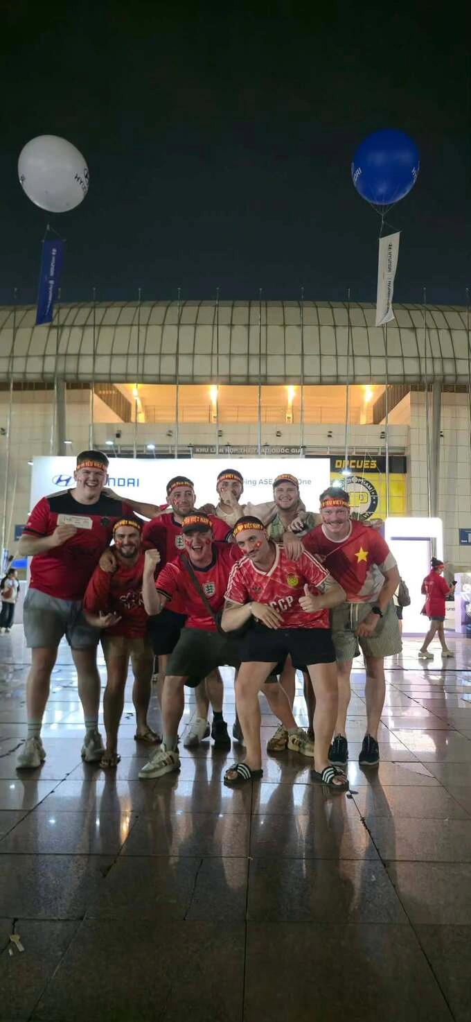 Tom and his friends. Photo: NVCC
