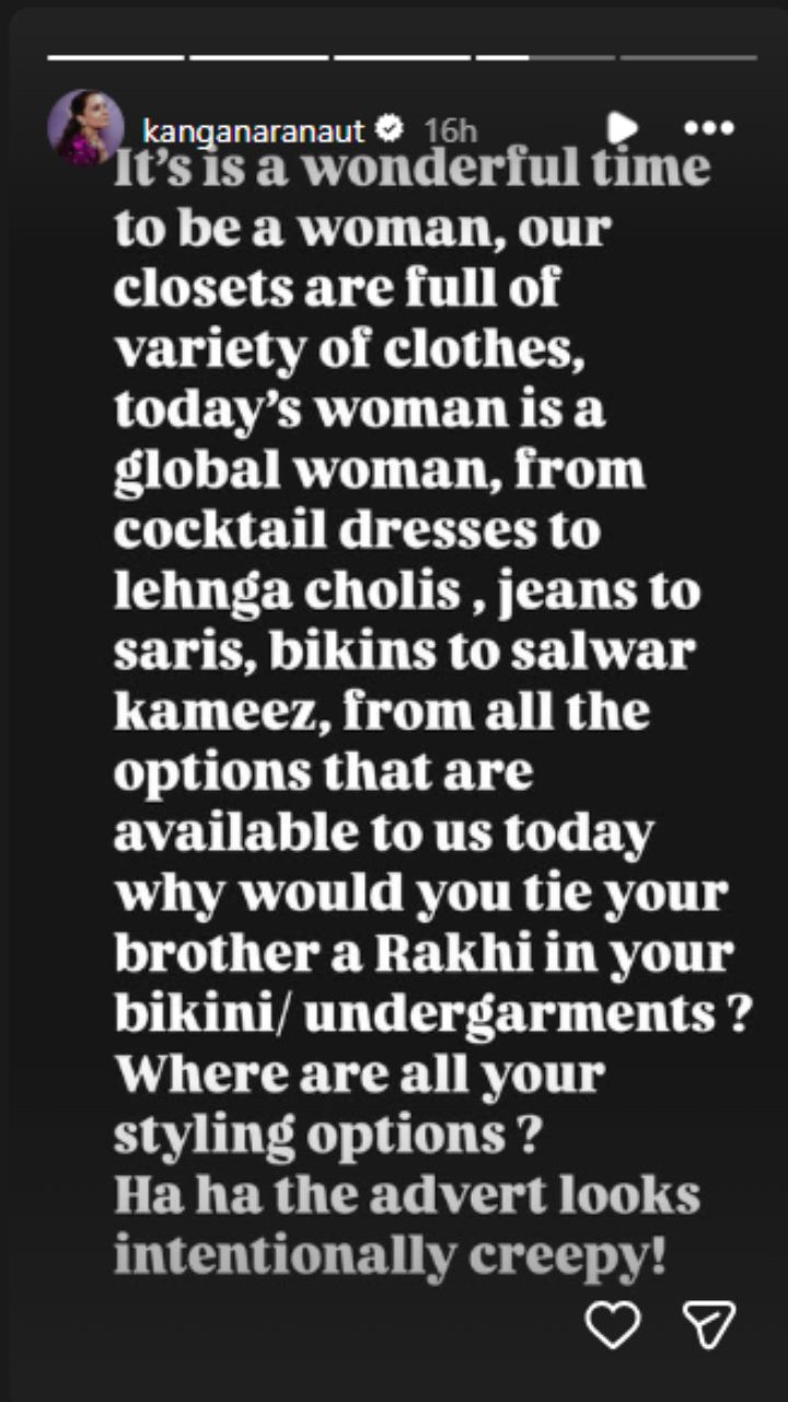 Kangana Ranaut Statement Kangana Ranaut Statement