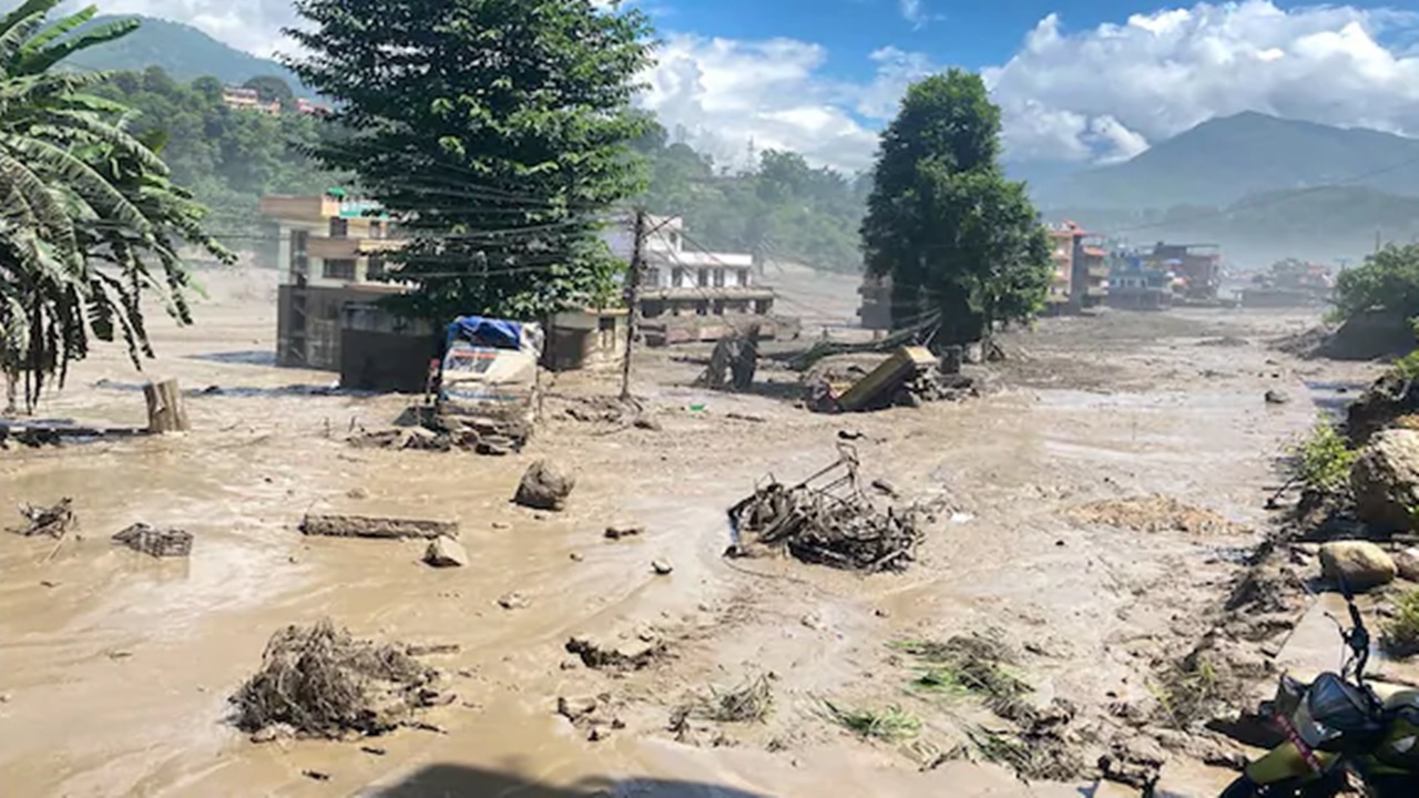 nepal flood
