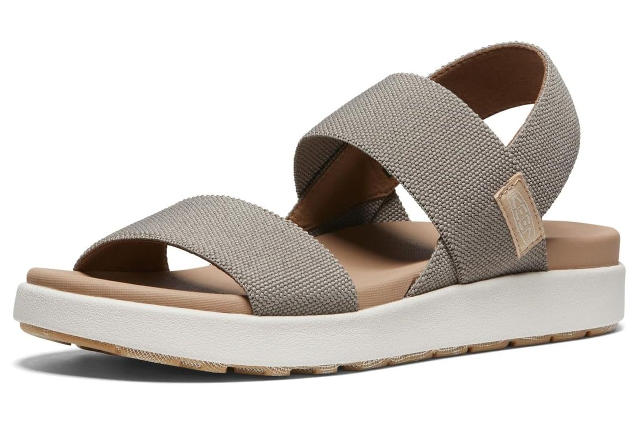 KEEN Women's Elle Backstrap Casual Platform Open Toe Wedge Sandals Credit: Amazon