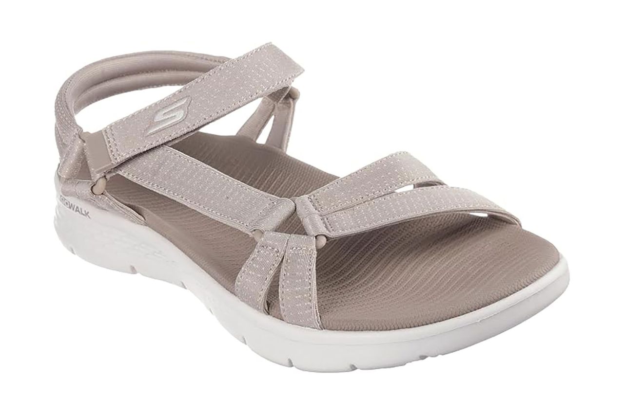 SKECHERS Women's GO Walk Flex Sandal - Illuminate Hands Free Slip-ins Fisherman Credit: Amazon