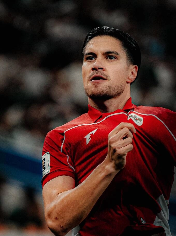 Kevin Diks during a game for Indonesia. Photo by Instagram/@kevindiks2