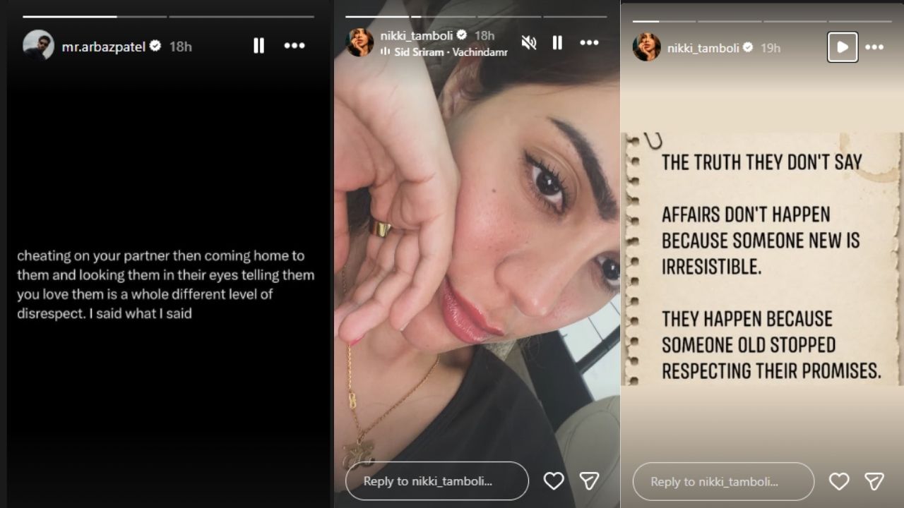 Nikki Arbaaz Cryptic Post Nikki Arbaaz Cryptic Post