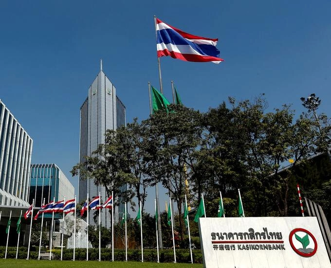 The headquarters of Kasikornbank in Bangkok, Thailand, Photo by Reuters