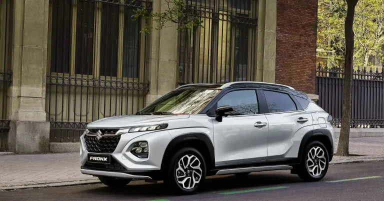 maruti fronx side view maruti fronx side view