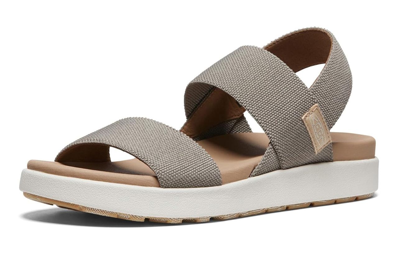 KEEN Women's Elle Backstrap Casual Platform Open Toe Wedge Sandal Credit: Amazon