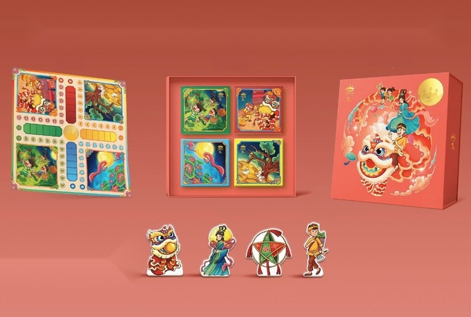 Exclusive Mid-Autumn Festival mooncake boxes at Kinh Do’s online store. Photo courtesy of the company