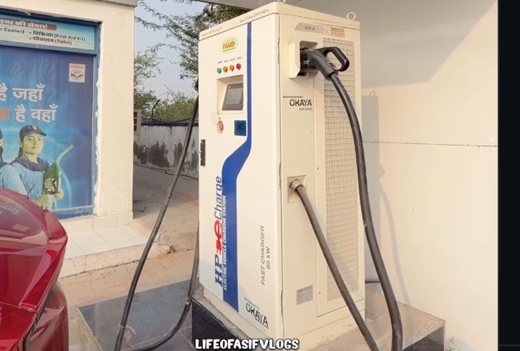 hp ev charger charging mahindra be6 hp ev charger charging mahindra be6