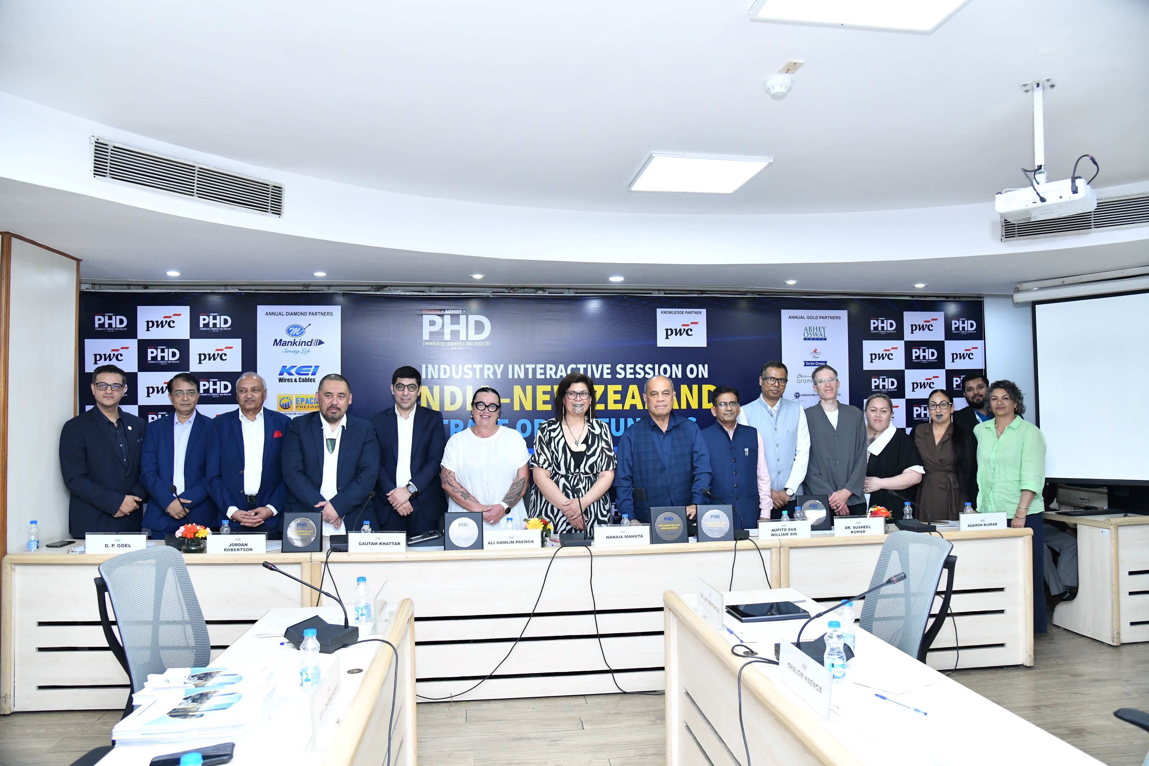 PHDCCI Brings India and New Zealand Industry Leaders Together to Advance Bilateral Trade and Investment
