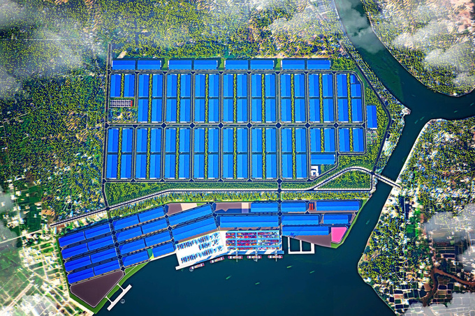 Planning perspective of Tan Lan 3 Industrial Park. Photo courtesy of the company