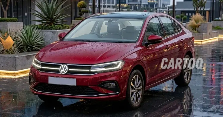 volkswagen virtus facelift red volkswagen virtus facelift red