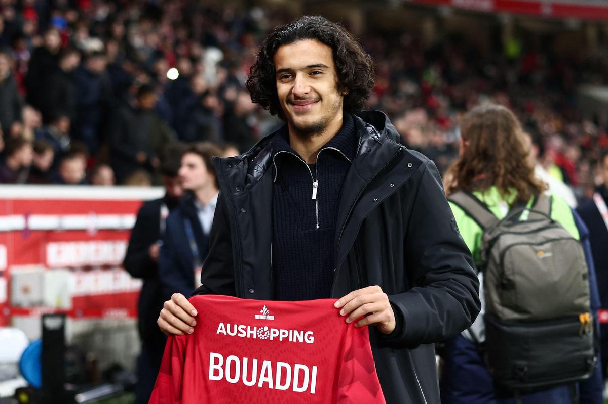 Ayyoub Bouaddi made 30 Ligue 1 appearances for Lille before starting five matches during Morocco’s run to World Cup