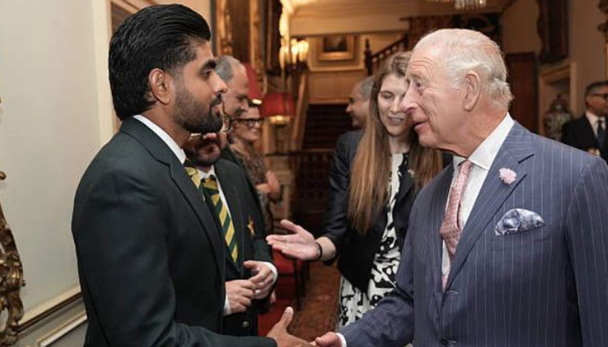 Pakistan team led by Babar Azam meets King Charles amid disastrous tour