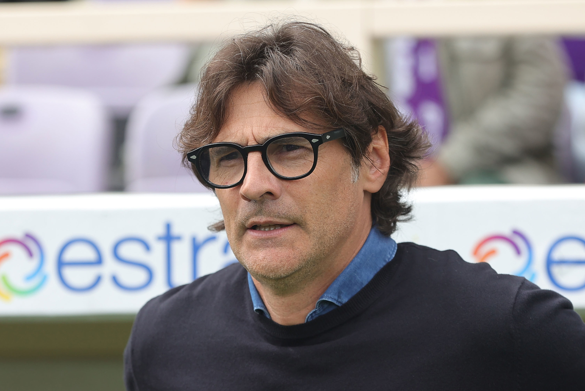 FLORENCE, ITALY - MAY 10: Head coach Paolo Vanoli manager of ACF Fiorentina looks on during the Serie A match between ACF Fiorentina and Genoa CFC at Artemio Franchi on May 10, 2026 in Florence, Italy. (Photo by Gabriele Maltinti/Getty Images)