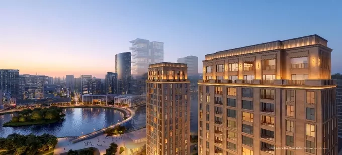 Casa Luna is located beside Crescent Lake, an area central to Phu My Hungs 2.0 development strategy. Photo courtesy of Phu My Hung