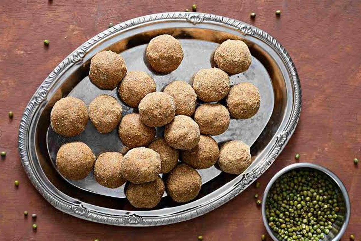 Healthy Green Moong Laddus: A Protein-Rich Sweet Treat