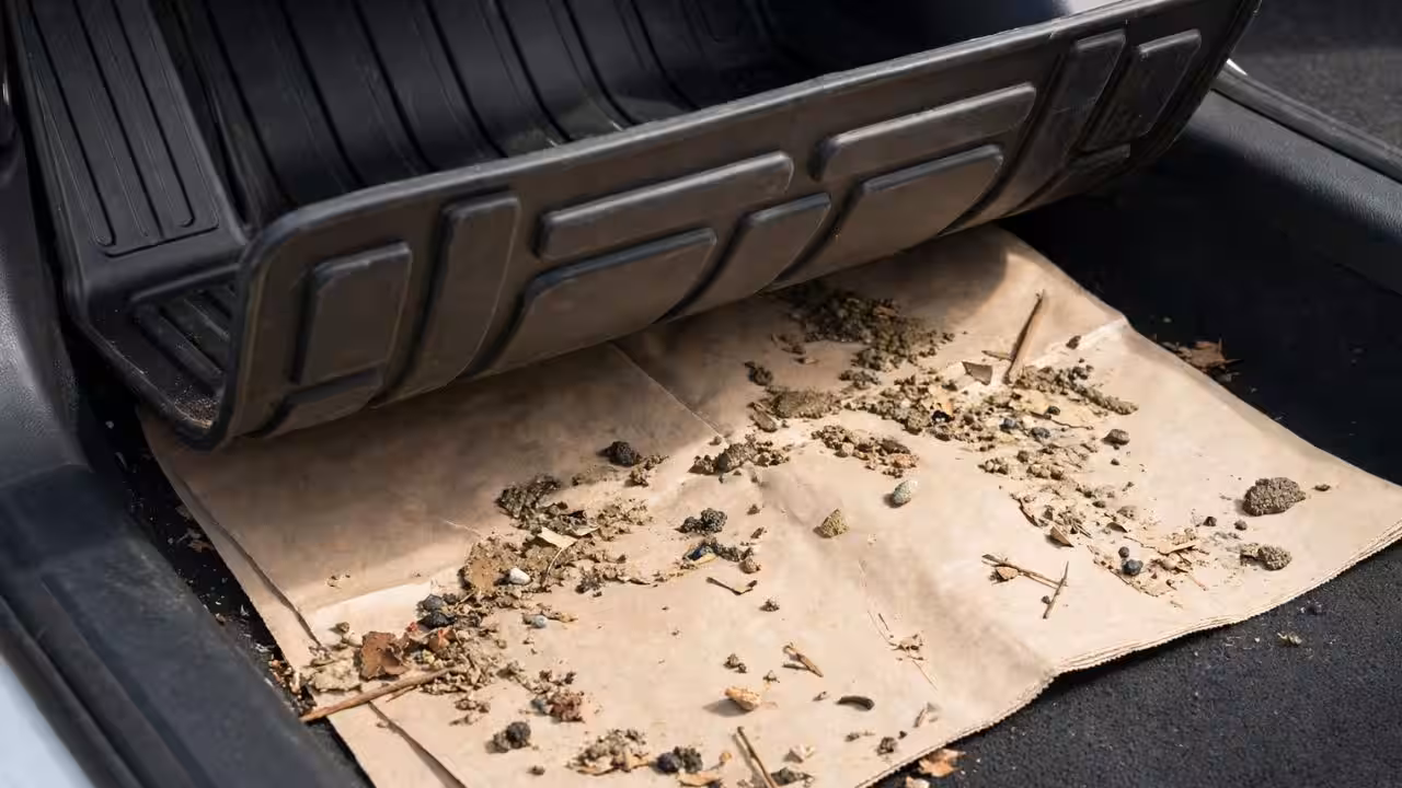 Keeps dirt away from the carpet