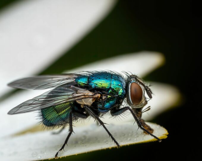 A Bluebottle. Photo from Pexels