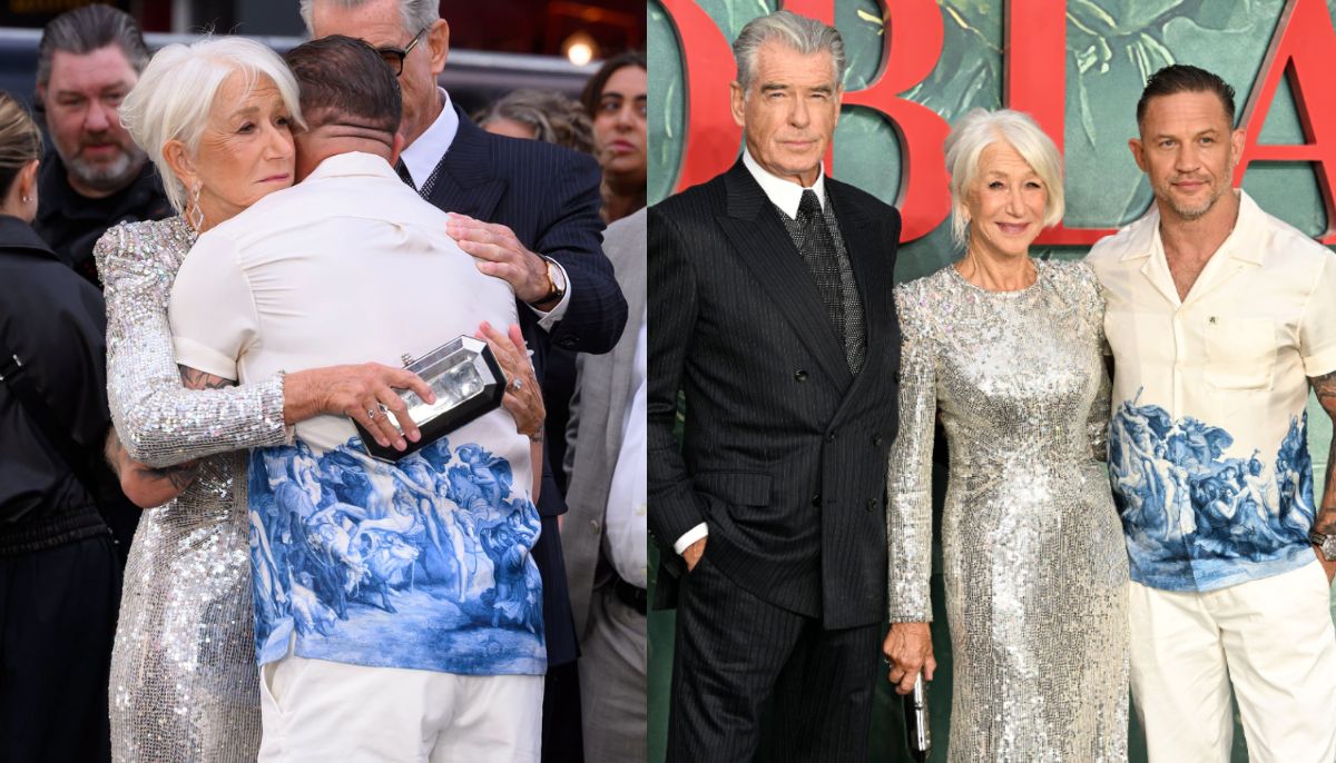 Tom Hardy breaks silence on alleged dispute with Helen Mirren