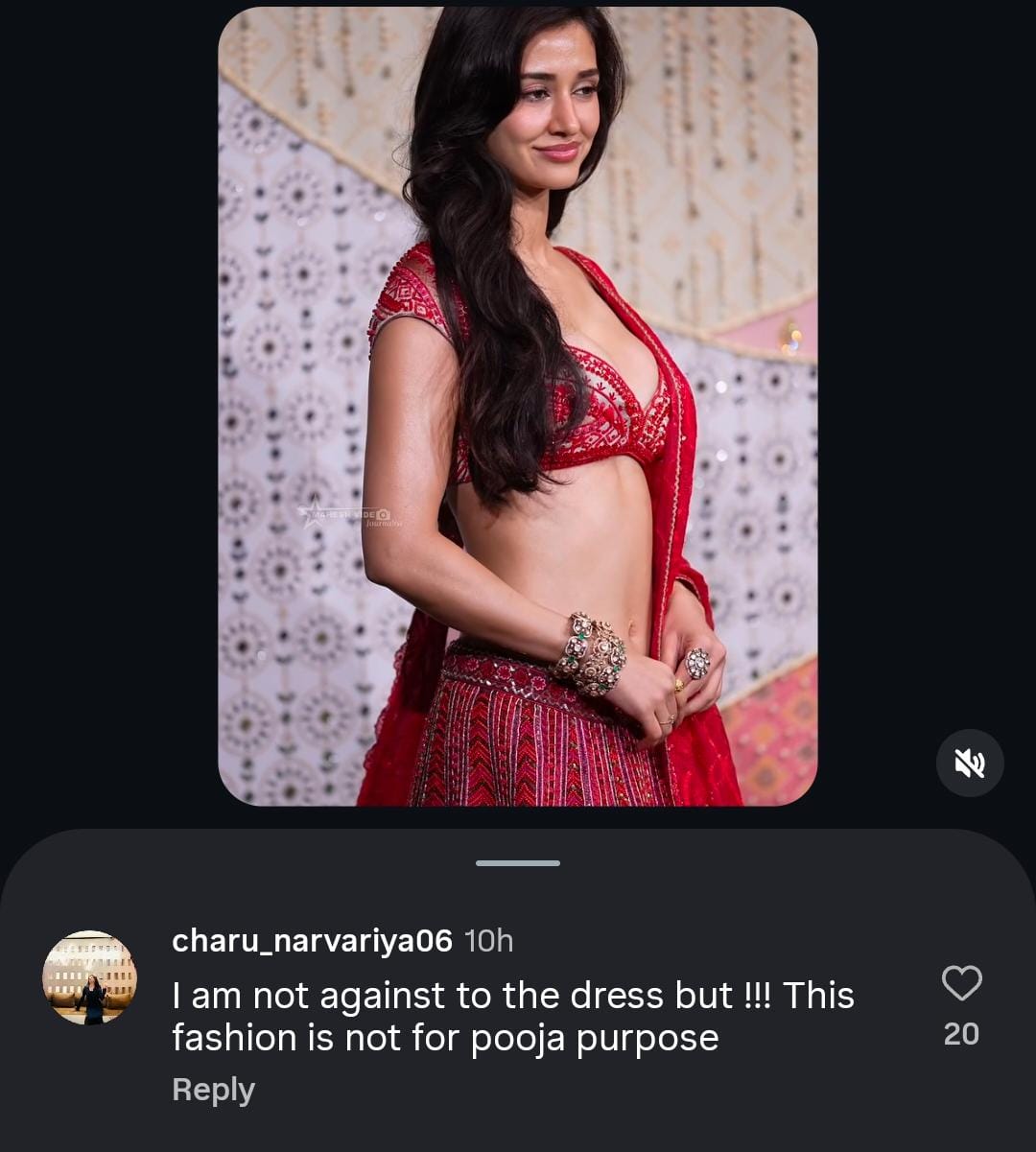 Disha Patani faces trolling over her outfit at Ganpati celebrations