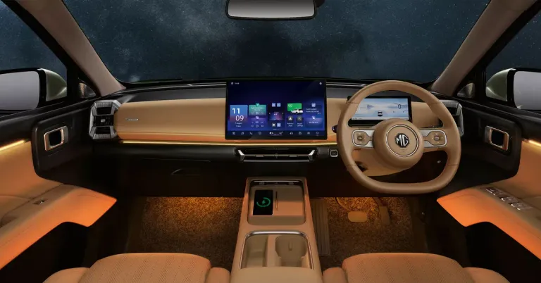 mg hector tomahawk interior