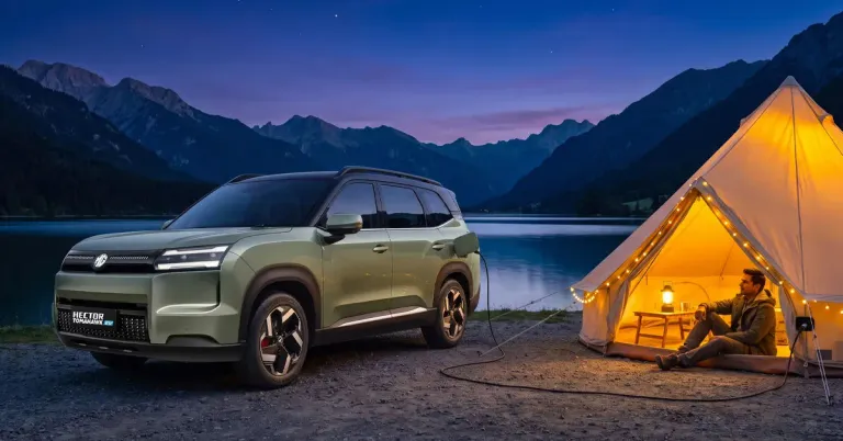 mg hector tomahawk ev camp