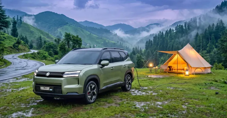 mg hector tomahawk ev camp