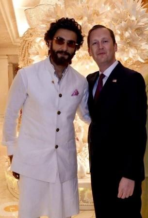 Ranveer Singh poses with US envoy Sergio Gor; Sanjay Dutt with Tiffany Trump, Radhika Merchant dances to 'Ekadantaya Vakratundaya' at Antilia's Ganesh Utsav