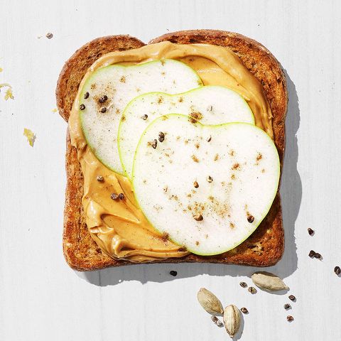 Apple & Peanut Butter Toast Credit: EatingWell