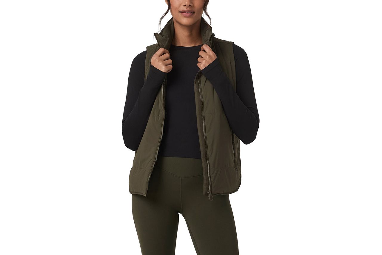 Women's Canyon Insulated Vest Olive Credit: Mountain